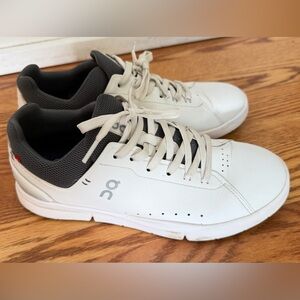On Running Men's White and Black Sneakers